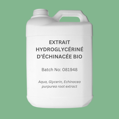 Extrait hydroglycériné d'Échinacée BIO - 23.848Kg